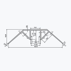 TEMPOLISTEL® A139 Profil LED - obrazek 2